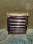 Вентиляционная решетка из меди с жалюзи